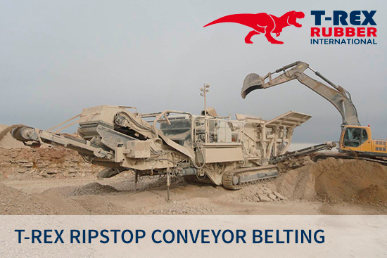 T-Rex RIPSTOP Conveyor Belts with Rip Protection - Breaker Reinforcement