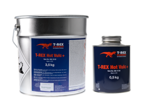 T-REX Materiaux de Vulcanisation, COLLE pour Vulcancanisation à Chaud T-REX Vulc. +. Disponible en en Boîte 0,5 et 3,5 Kilo