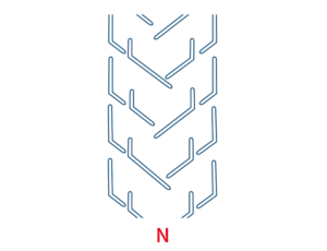 Chevron Conveyor Belts, Oil and Grease Resistant