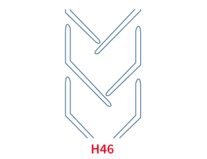 Conveyor Belts Profile H46 for inclined conveyors
