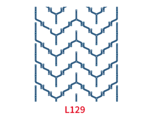 Conveyor Belts Profile L129 for inclined conveyors