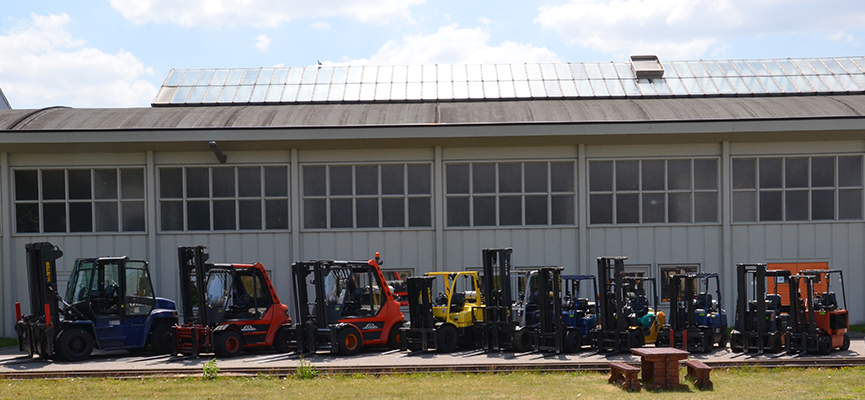 T-Rex Logistics | Impressive fleet of forklift trucks