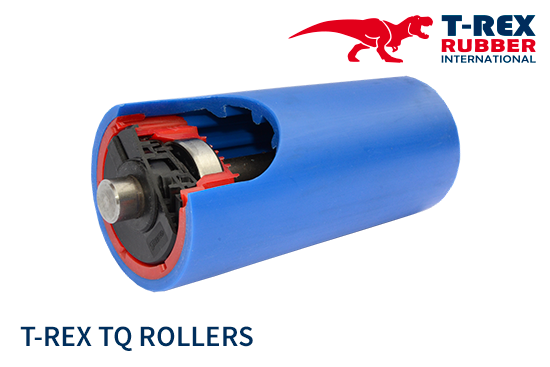 Conveyor Components TQ Rollers T Rex Rubber International