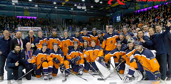 T-REX continues to support Dutch National Ice Hockey Team