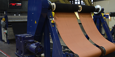 T-Rex Conveyor Belt Slitting & Winding Lines